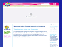 Tablet Screenshot of coolcorp.com